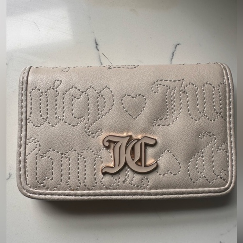 Juicy Couture Cream Wallet